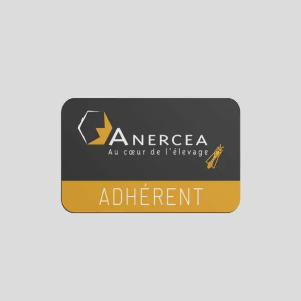 Carte d'adhésion à l'Anercea ; Réseau d'apiculteurs professionnels spécialistes de l'élevage de reines d'abeilles. Adhérent, vous accédez aux formations sur l'élevage.