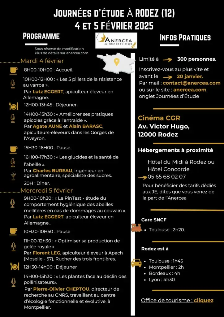 Programme journées d'étude de Rodez, 4 et 5 février 2025. Interviendront : Lutz Eggert, Agate Aune et Alain Barasc, Charles Bureau, Florent Leg et Pierre Olivier Cheptou.