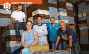 Anercea, parcours professionnel, ferme apicole. Nuclei