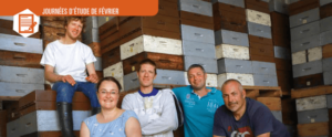 Anercea, parcours professionnel, ferme apicole. Nuclei